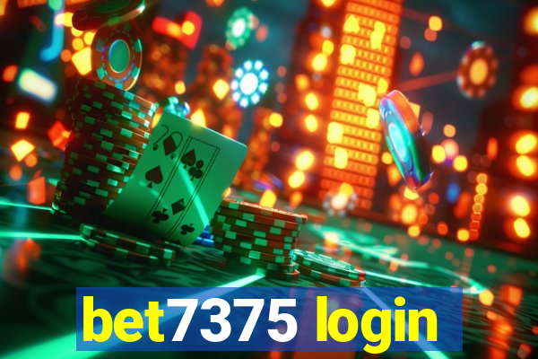 bet7375 login