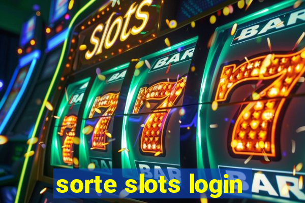 sorte slots login