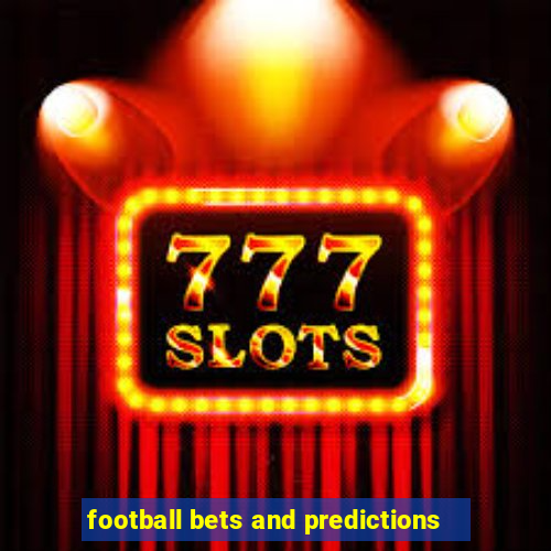 football bets and predictions