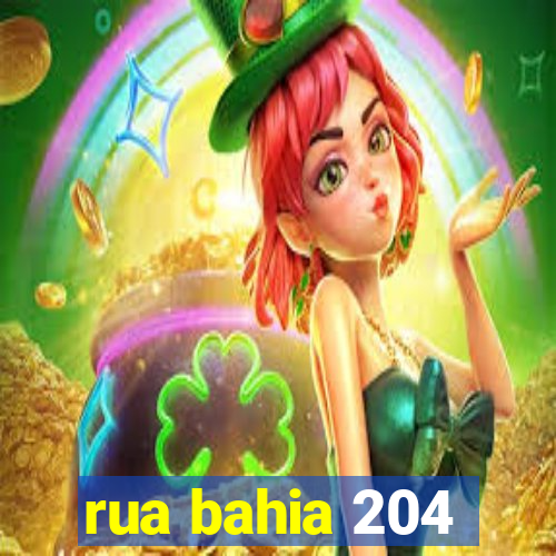 rua bahia 204