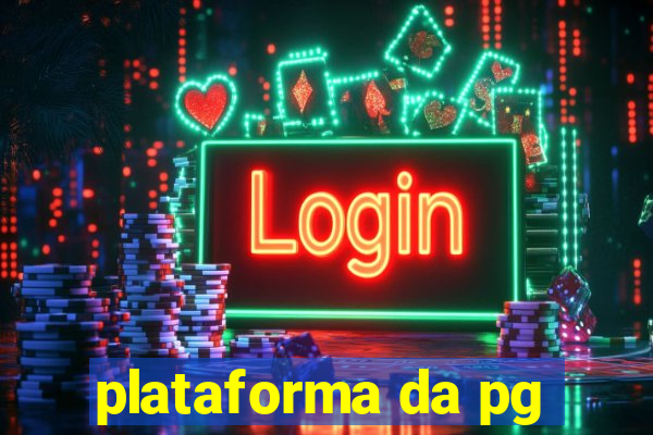 plataforma da pg