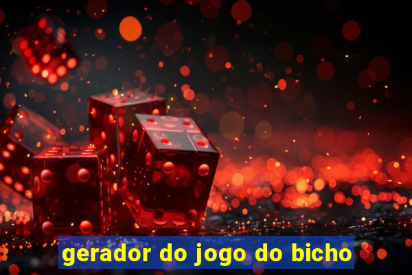 gerador do jogo do bicho