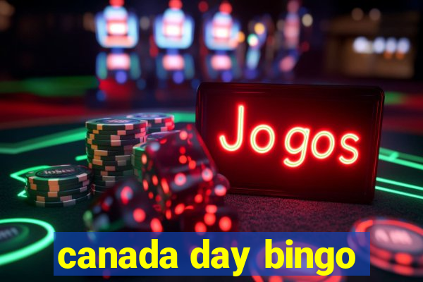 canada day bingo