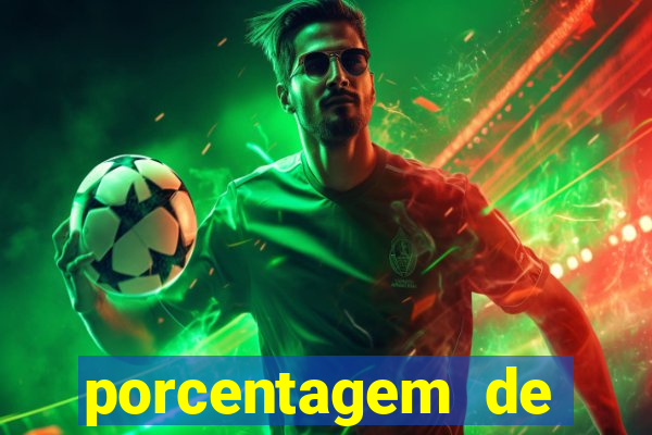 porcentagem de ganhos slots