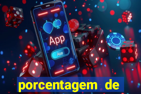 porcentagem de ganhos slots