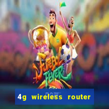 4g wireless router with sim card slot