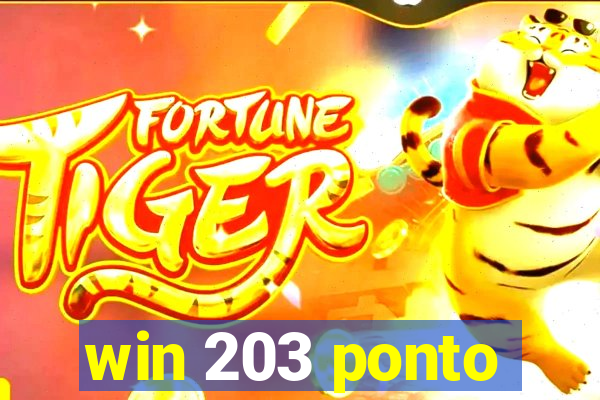 win 203 ponto