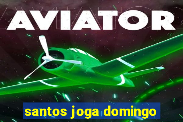 santos joga domingo