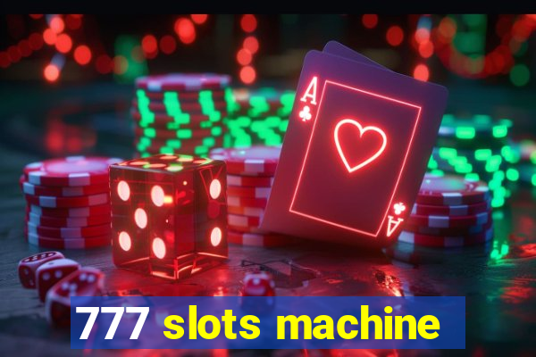 777 slots machine