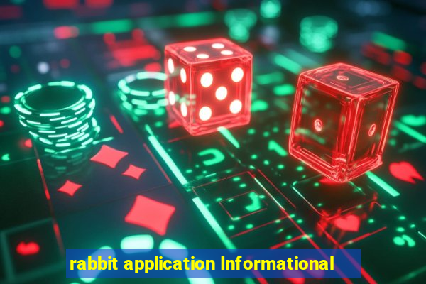 rabbit application Informational