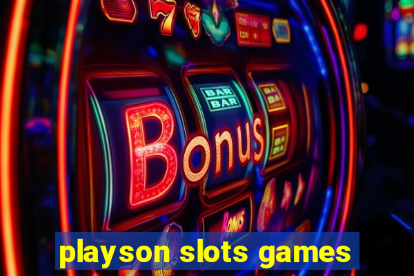 playson slots games