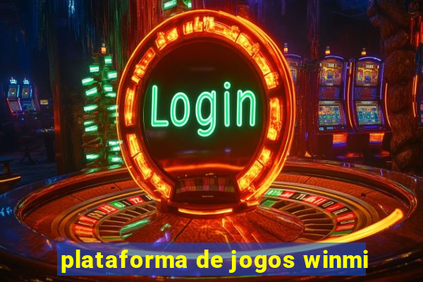 plataforma de jogos winmi