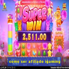 como ser afiliado igaming