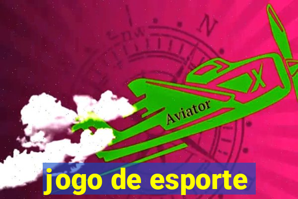 jogo de esporte