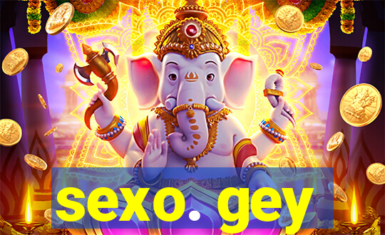 sexo. gey