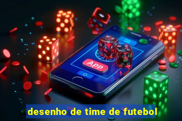 desenho de time de futebol