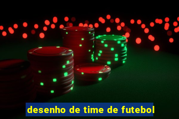 desenho de time de futebol