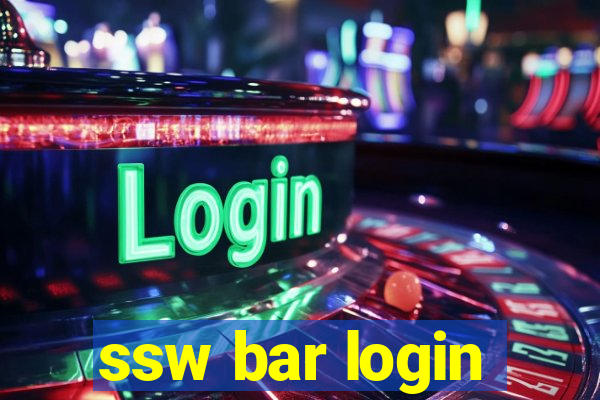 ssw bar login