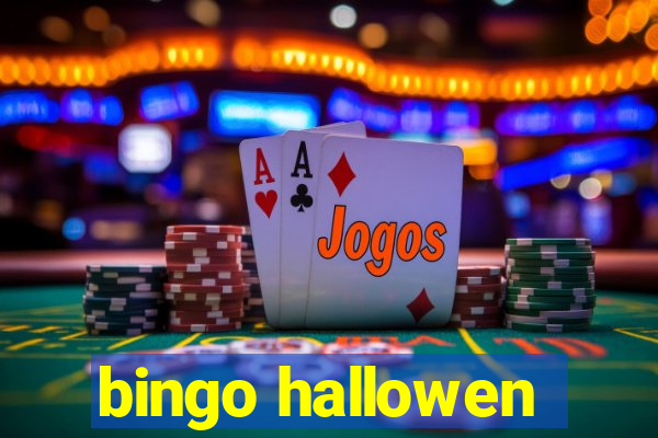 bingo hallowen