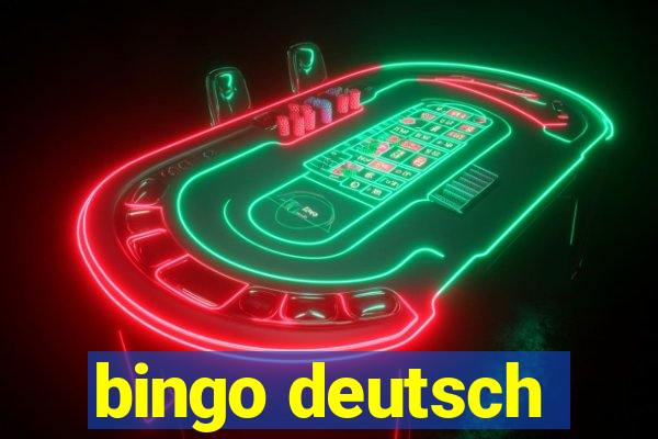 bingo deutsch