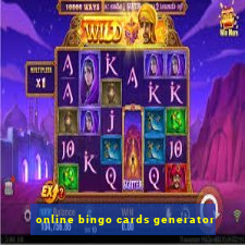 online bingo cards generator