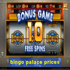 bingo palace prices