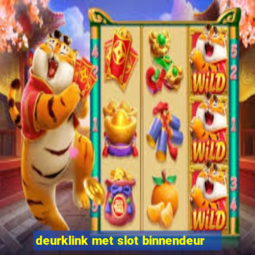 deurklink met slot binnendeur