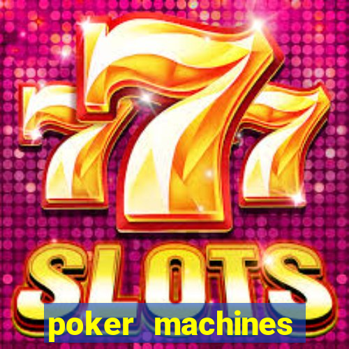 poker machines games free slots