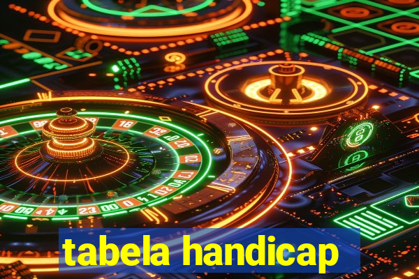 tabela handicap