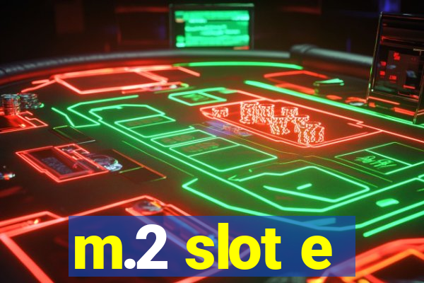 m.2 slot e