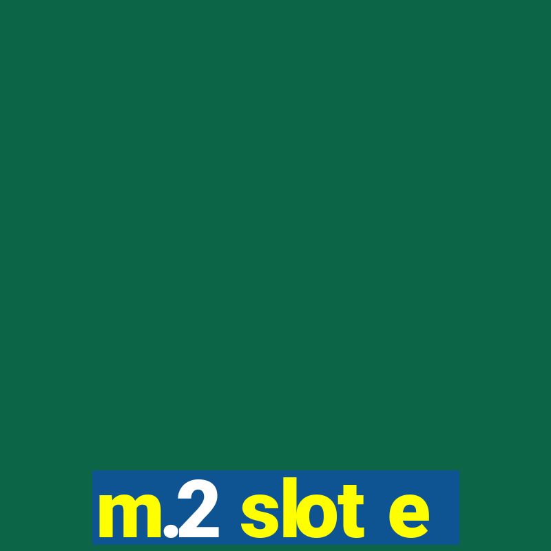 m.2 slot e