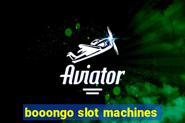 booongo slot machines