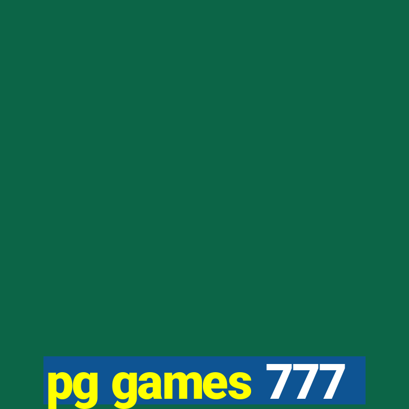 pg games 777