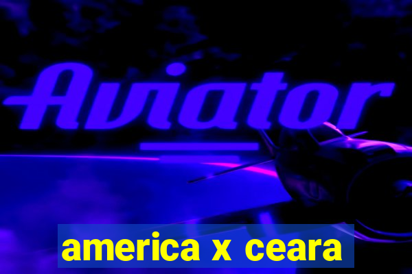 america x ceara