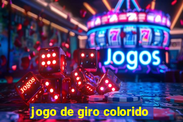 jogo de giro colorido