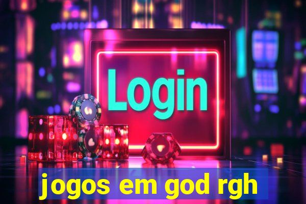 jogos em god rgh