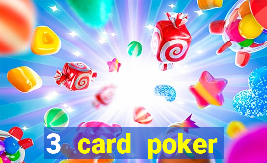 3 card poker casino odds