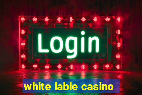 white lable casino