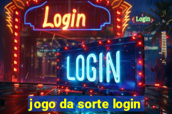 jogo da sorte login