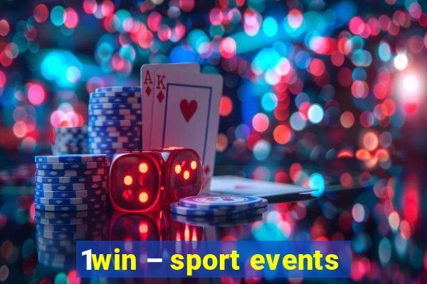 1win – sport events