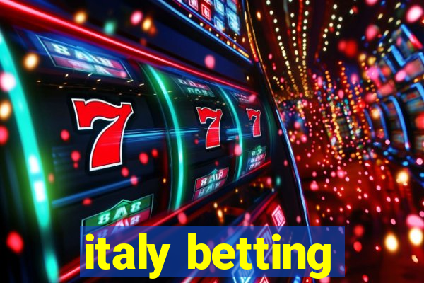 italy betting