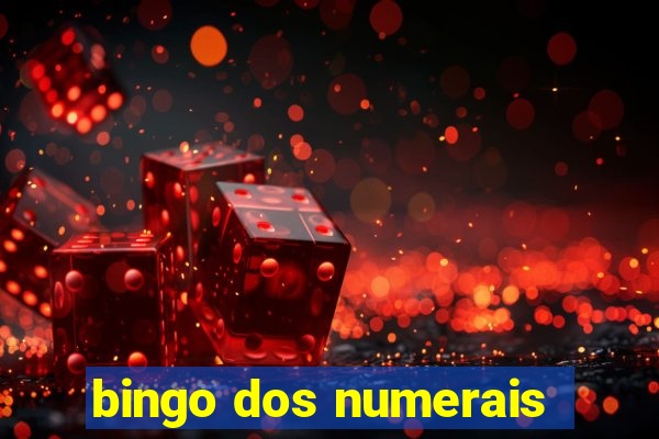 bingo dos numerais