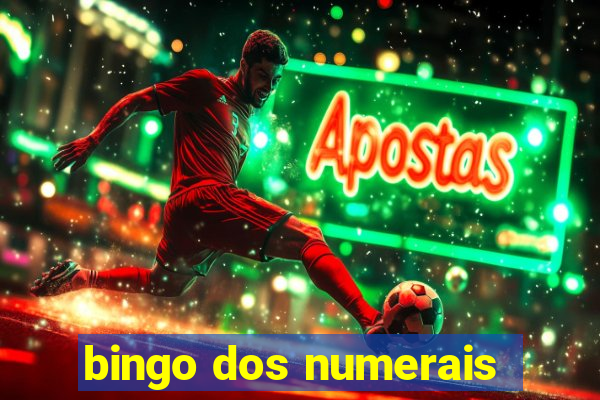 bingo dos numerais