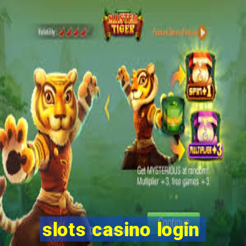 slots casino login