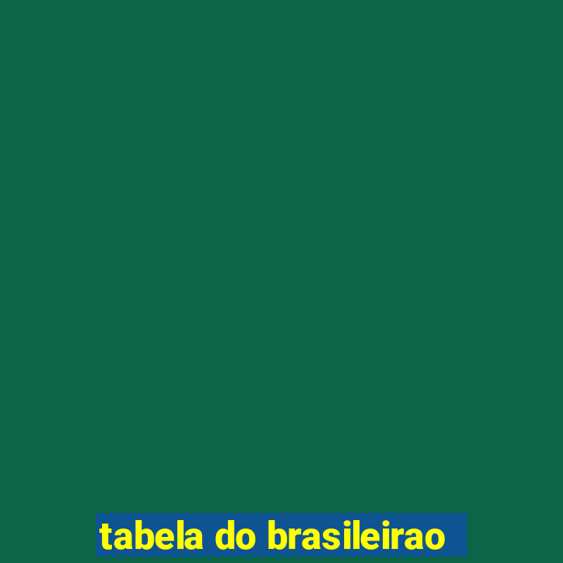 tabela do brasileirao