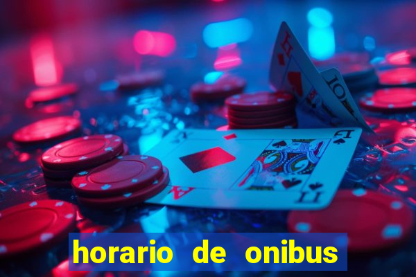 horario de onibus santos dumont x juiz de fora