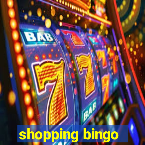 shopping bingo