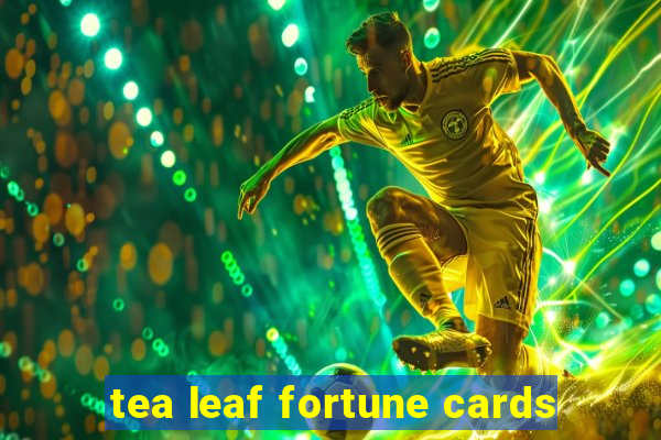 tea leaf fortune cards