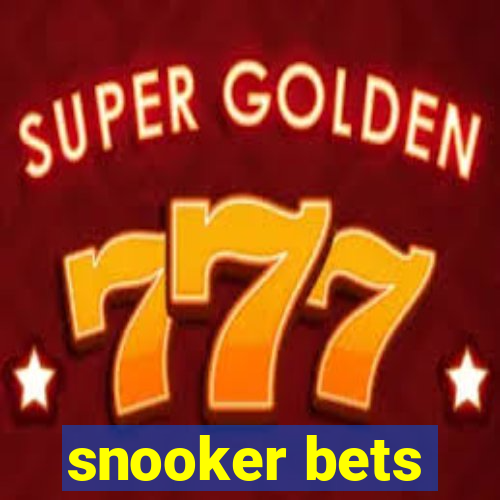 snooker bets