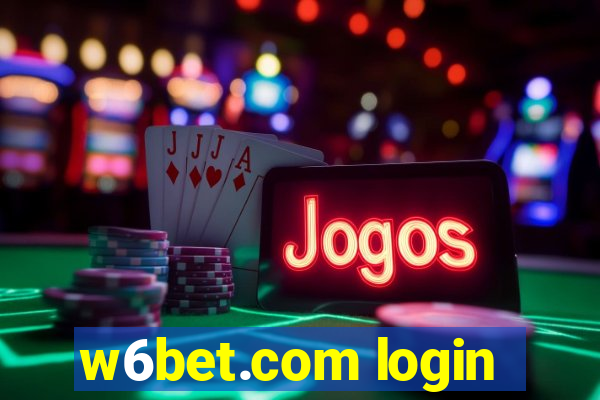 w6bet.com login